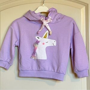 Sz3/4 Lola and The Boys Unicorn Hoodie